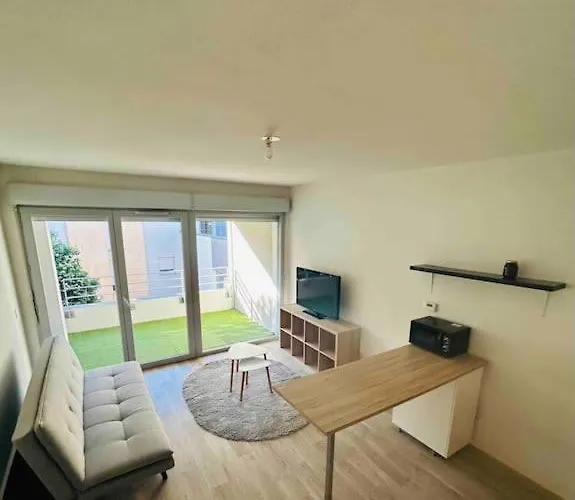 T2 + Parking Privatif - Centre Апартаменты *